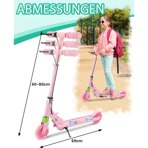 Y-RAIN magasságállítható összecsukható gyermek roller 3 éves kortól