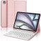 SENGBIRCH iPad Air 11 2024 Futrola s tipkovnicom AZERTY, svijetlo ružičasta