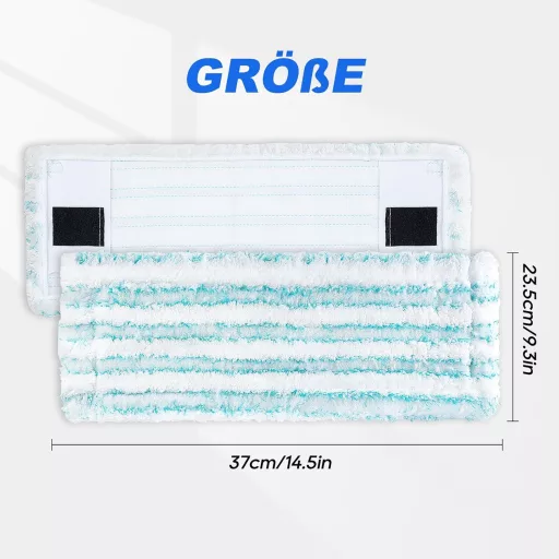 KEEPOW 2 bucăți Rezerve mop Leifheit Clean Twist M Ergo Micro Duo