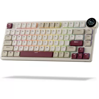   RK ROYAL KLUDGE N80 Mehanička Tipkovnica 75% Bežična Bluetooth USB-C Brown Switch