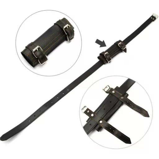 Kiuiom Katana Schwerthalter mit Gürtel, Cosplay und Samurai-Enthusiasten, robuster Gürtel für komfortables Tragen, perfektes Zubehör für Nac