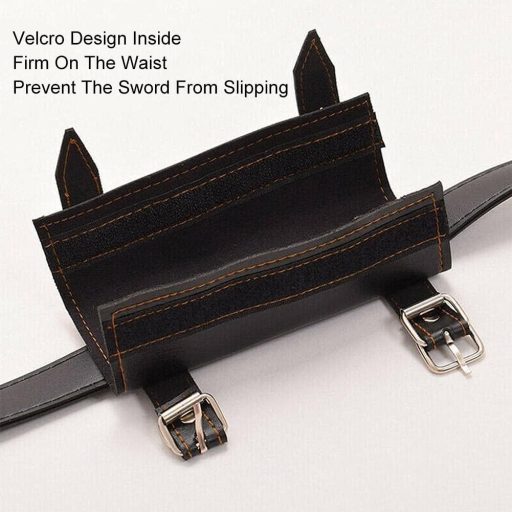 Kiuiom Katana Schwerthalter mit Gürtel, Cosplay und Samurai-Enthusiasten, robuster Gürtel für komfortables Tragen, perfektes Zubehör für Nac