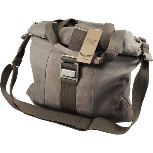 Firmcam Stonegray Vászon és Velúr Fényképezőgép Táska Sötétszürke