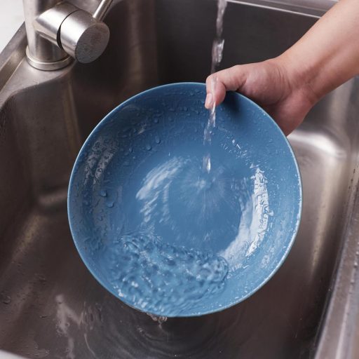 Set boluri pentru paste Swuut Ceramică 23 cm - 6 buc, 1180 ml Bol mare pentru salată, Set de vase pentru masă, utilizabil în cuptorul cu microunde, lavabil în mașina de spălat vase