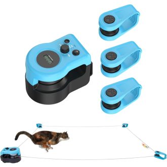   AOKUY Bežecký pás pre mačky s automatickým diaľkovým ovládaním a nastaviteľnou rýchlosťou