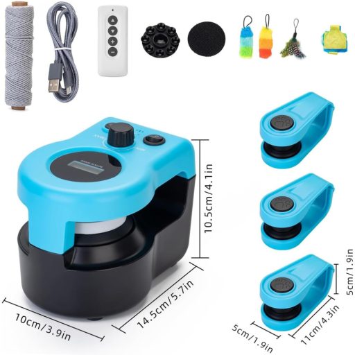 AOKUY Bandă de Alergare pentru Pisici, Automată, cu Telecomandă, Viteză Ajustabilă