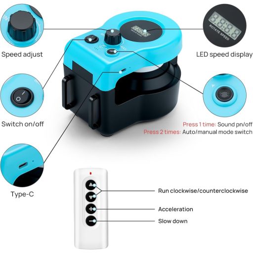 AOKUY Automatska Traka za Trčanje za Mačke s Daljinskim Upravljačem i Podesivom Brzinom