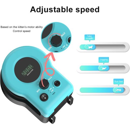 AOKUY Macska Futópad Automata Távirányítós Játék Állítható Sebességgel