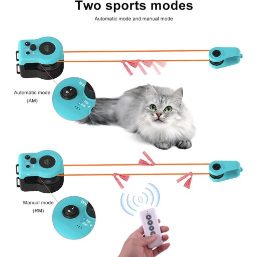 AOKUY Macska Futópad Automata Távirányítós Játék Állítható Sebességgel