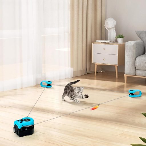 AOKUY Macska Futópad Automata Távirányítós Játék Állítható Sebességgel