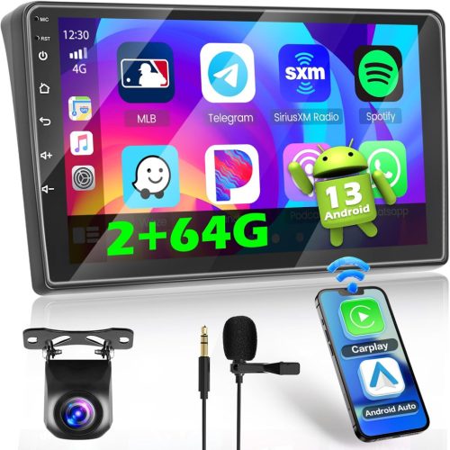 Inefabil Navigație Auto Android 15 pentru Fiat Ducato/Peugeot Boxer/Citroen Jumper (2011-2022) - Ecran Tactil 9", CarPlay Wireless, GPS, WiFi