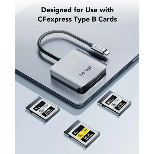 Lexar RW510 CFexpress Type B kártyaolvasó USB 3.2 Gen 2 10Gbps