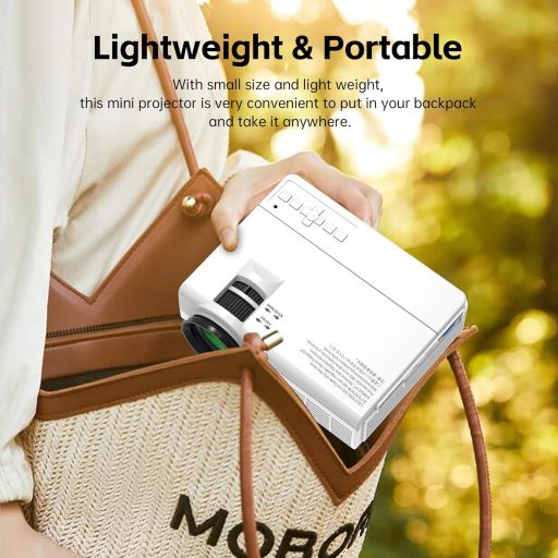 Staratlas Mini Projector 9500L 4K Full HD 1080P Bluetooth házimozi projektor HDMI USB tripod táskával