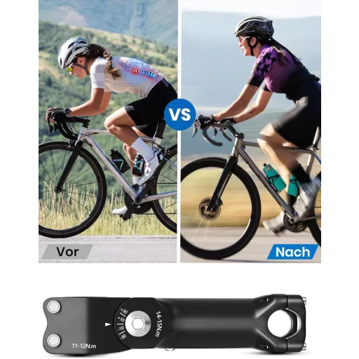 Stabilizator de ghidon COICER, Aluminiu, 31.8/25.4mm, MTB, Înălțător