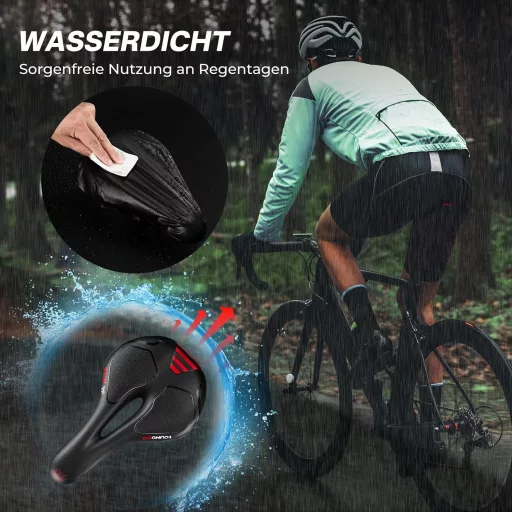 YOUNGDO Gel Sedlo za Bicikl Ergonomsko Mekano Udobno Vodootporno