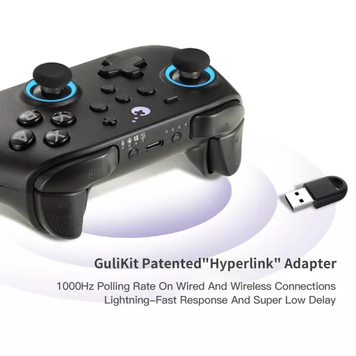 GuliKit KK3 Pro Wireless Controller Switch/PC/Steam Deck Hall Joystick