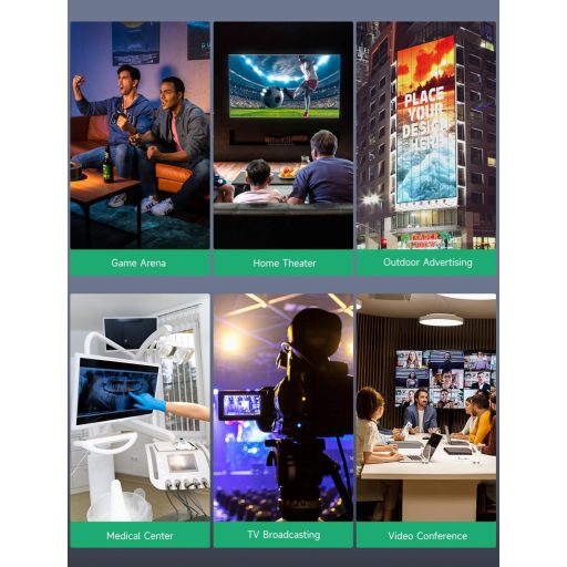 Southlight HDMI 2.1 Kábel 3M - 8K@60Hz, 4K@120Hz, 48Gbps Adatátvitel, Fonott Nylon Borítás, eARC, HDR - Kompatibilis PS5, Xbox, TV, Soundbar