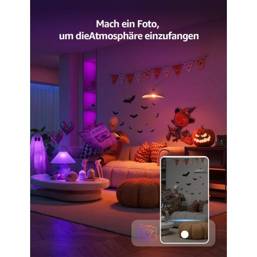 Lepro BP1 E14 LED izzó RGB+CCT 4,9W dimmelhető WiFi Bluetooth Alexa Google 2db