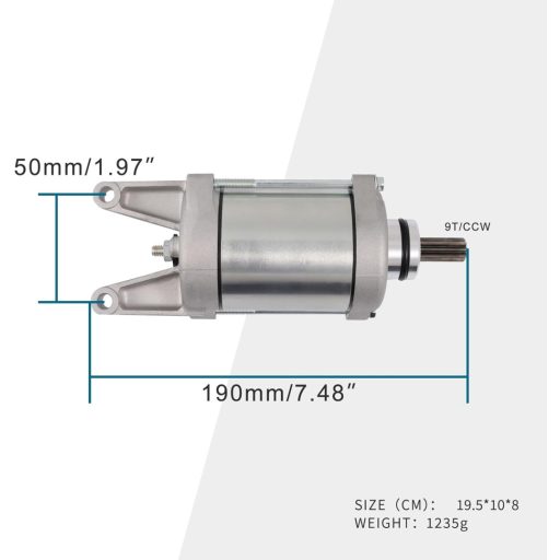 GOOFIT 9T CCW Elektrický štartér KVF750 TERYX 750 800 2008-2018