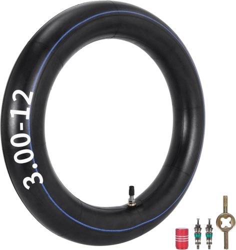 Cameră de aer MTATCN 3.00-12/80/100-12 cu valvă TR4 - Compatibilă cu motociclete SSR XR CRF KLX DRZ - Cauciuc butilic durabil pentru motociclete offroad