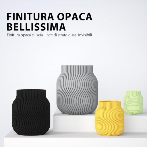 ELEGOO PLA Matte Black 3D nyomtató filament 1kg 1,75mm