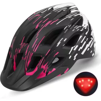   Tadpole Kerékpáros Sisak LED Lámpával Felnőtteknek 57-62 cm