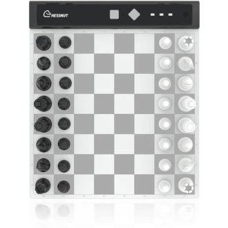   Prenosná elektronická šachová súprava Chessnut Go Ultimate s magnetickým uchytením, sivá