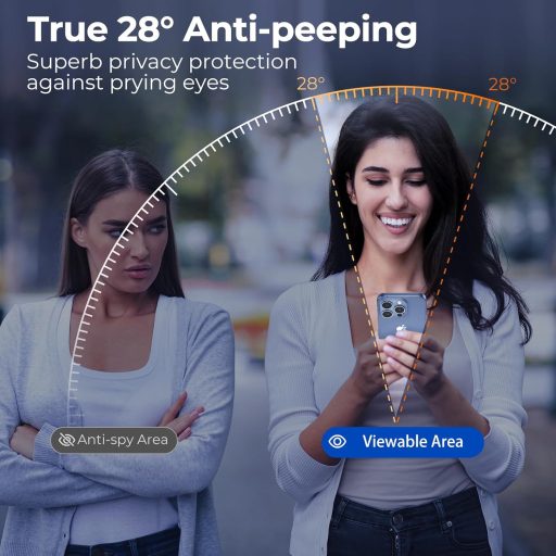 SYNCWIRE iPhone 15 Pro Max üvegfólia 2db 9H keménység teljes képernyő védelem