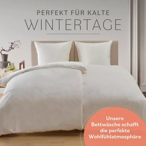 Blumtal Ágyneműhuzat 135x200 cm Cashmere Touch Plusz 2 db Párnával Krém Szín