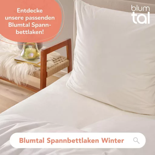 Blumtal navlaka za poplun 135x200 cm Cashmere Touch Plus s 2 jastučnice, krem boja