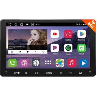   Autorádio ATOTO A6 9" Android, 8-jadrové, 4G+64GB, CarPlay, GPS, Bluetooth