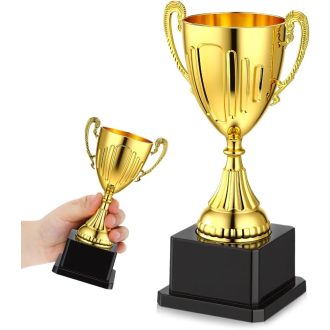   Yardwe Arany Trófeapohár Műanyag Díjpohár Sportversenyhez Versenyre Születésnapra