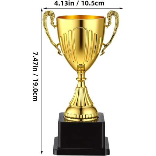 Yardwe Arany Trófeapohár Műanyag Díjpohár Sportversenyhez Versenyre Születésnapra