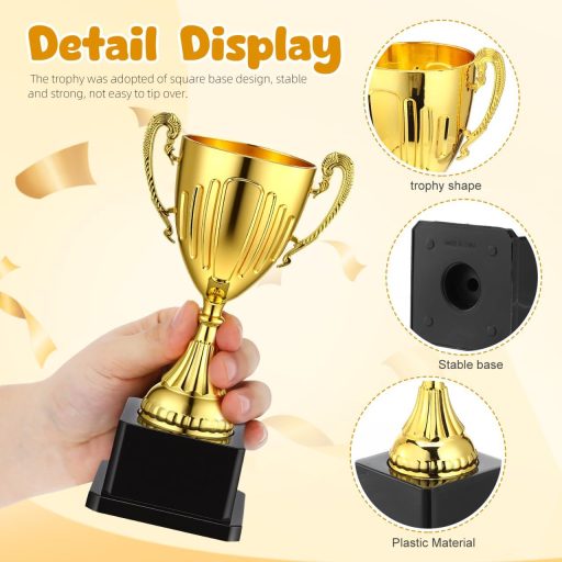 Yardwe Arany Trófeapohár Műanyag Díjpohár Sportversenyhez Versenyre Születésnapra