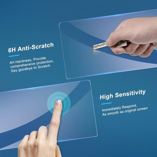 Ochranná fólia na obrazovku GAFAT pre navigačný displej 21 palcov pre Peugeot e-3008 e-5008 GT Allure 2024-2025, ochrana proti poškriabaniu 6H