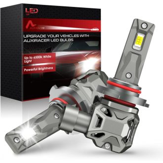   AUXIRACER HB3/9005 LED svetlomet 3000LM 120W 6500K biela náhradná sada do auta bez chybových hlásení