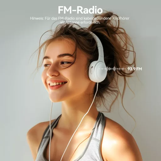 AGPTEK 64GB MP3 Lejátszó Bluetooth 5.3 - 2,3" Színes Kijelzővel, Fejhallgatóval, 128GB Bővíthető, FM Rádió, Lépésszámláló, 750mAh, Fekete