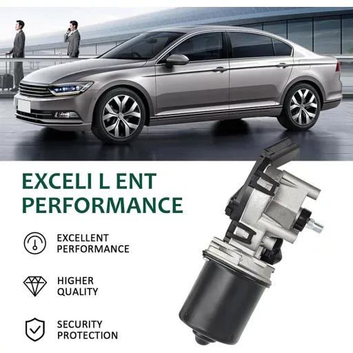 LIROPAU Első Ablaktörlő Motor Dacia Sandero Logan 2012-2023 Modellekhez - Kompatibilis Alkatrész 288006475R Cikkszámmal