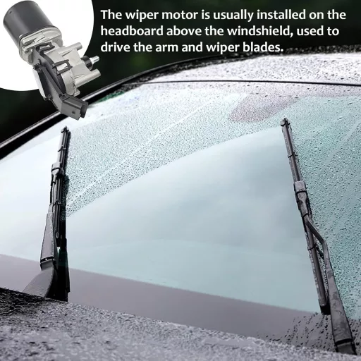 Motor Ștergător Parbriz LIROPAU Pentru Dacia Sandero Logan Modele 2012-2023 - Componentă Compatibilă Cu Numărul 288006475R