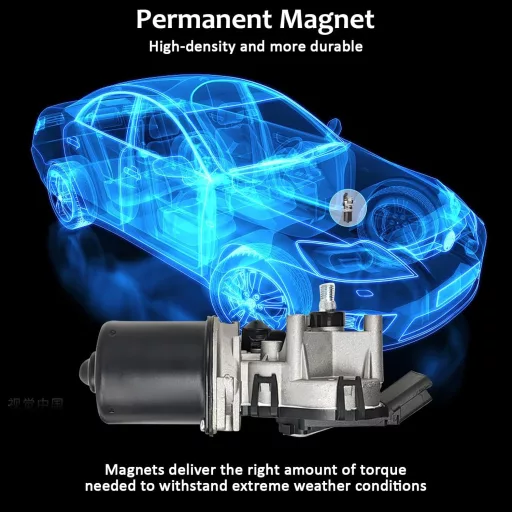 Motor Ștergător Parbriz LIROPAU Pentru Dacia Sandero Logan Modele 2012-2023 - Componentă Compatibilă Cu Numărul 288006475R