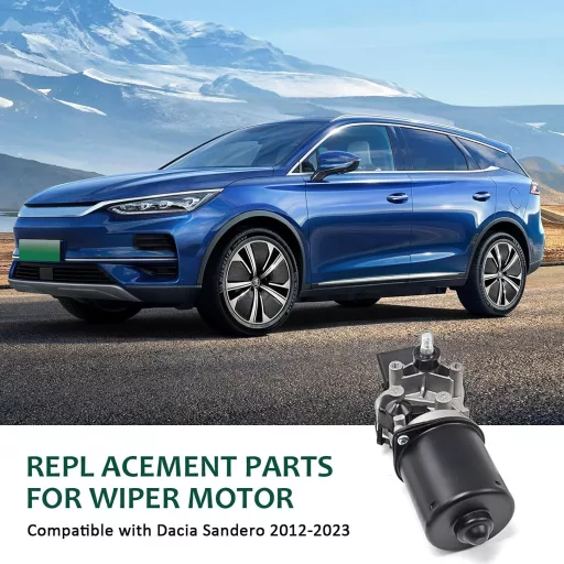 Motor Ștergător Parbriz LIROPAU Pentru Dacia Sandero Logan Modele 2012-2023 - Componentă Compatibilă Cu Numărul 288006475R