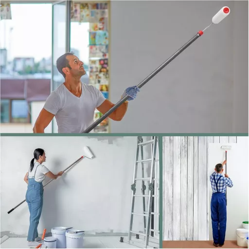 Starbover Hosszú Nyeles Festőhenger Szett 223 cm Falra és Mennyezetre
