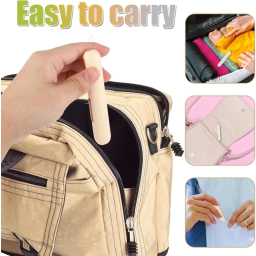 NQEUEPN 3 kom. 2-u-1 Uvlačivač konca i paralica - Multifunkcionalni pribor za šivanje, ručni rad, pletenje, vezenje - Žuta, Zelena, Siva