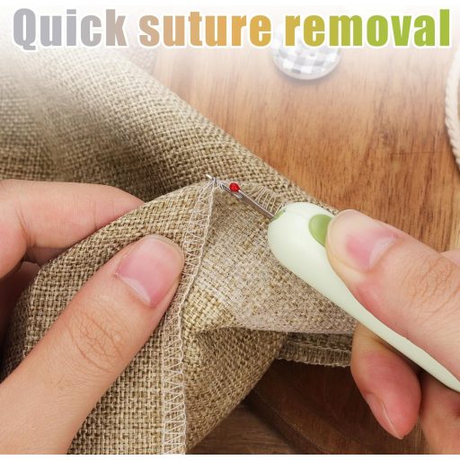 NQEUEPN 3db 2-in-1 Tűbefűző és Varrásfejtő Készlet - Multifunkciós Varrókészség Kézimunkához, Kötéshez, Hímzéshez - Sárga, Zöld, Szürke