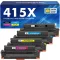 Cool Toner 415X Kompatibilis Toner HP LaserJet Pro M479fdw M454dw 4db Csomag