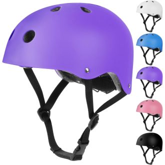   Flintronic Gyerek Kerékpár Sisak 2-13 Év Fiúk Lányok Állítható Skateboard Védelem