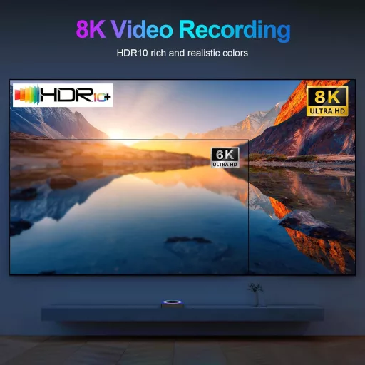 IDEALROYAL Android 13 TV Box 4GB RAM 32GB ROM 8K HDR RK3528 Dual WiFi