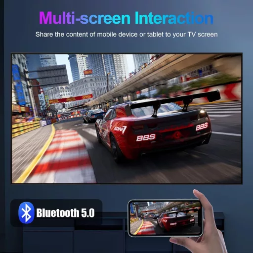 IDEALROYAL Android 13 TV Box 4GB RAM 32GB ROM 8K HDR RK3528 Dual WiFi
