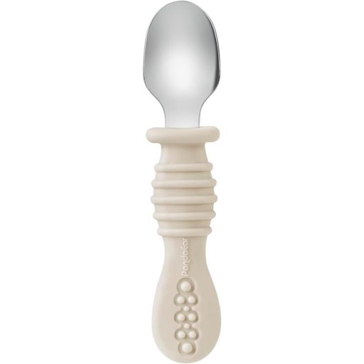 PandaEar 6 részes gyerekevőeszköz szett rozsdamentes acél silikonfogantyúval