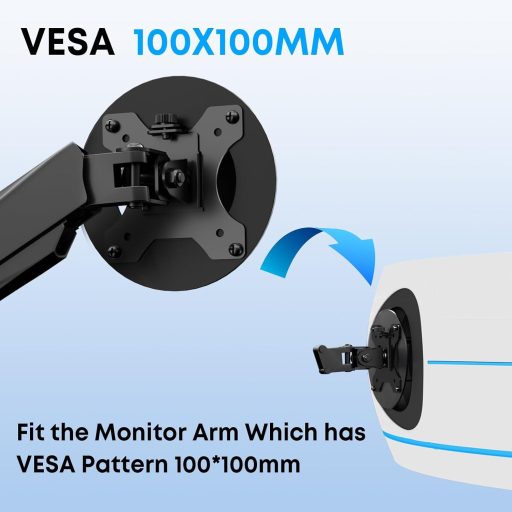 PUTORSEN VESA adapter Samsung Odyssey G9 Neo G9 CRG9 CHG9 monitorhoz 100x100